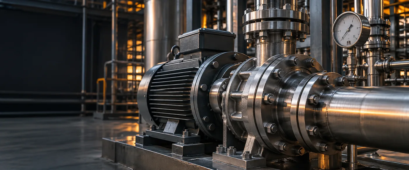 Illustrative industrial equipment and pipework